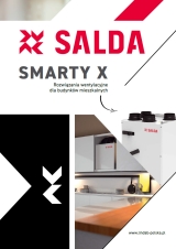 Centrale wentylacyjne Smarty X 
- rozwiązania wentylacyjne dla budynków mieszkalnych
