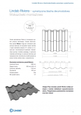 Lindab Riviera - instrukcja montażu