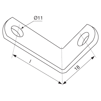 Materiały łączące > Element mocujący L WCL