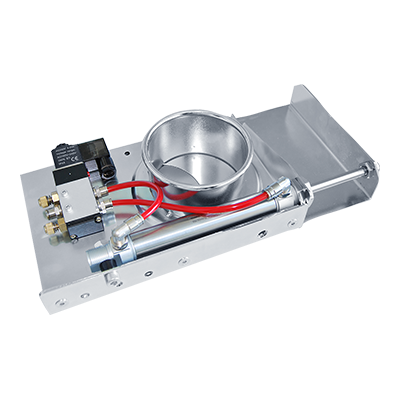 Zasuwy > Pneumatyczna przepustnica gilotynowa SKPTR