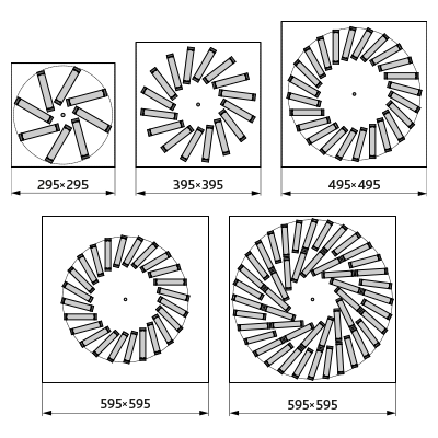 Direct Vent > Anemostat wirowy SD-C