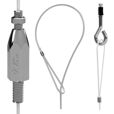 Systemy podwieszeń Lindab Zip‑Clip > System zawieszenia z mocowaniem kotwowym FASTRAILLOOP Systemy podwieszeń Lindab Zip‑Clip > System zawieszenia z mocowaniem kotwowym FASTRAILLOOP