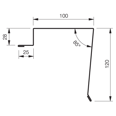 Lindab SRP Click > Wiatrownica VISRP Lindab SRP Click > Wiatrownica VISRP