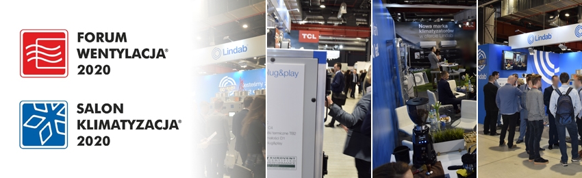 Spotkajmy się na "Forum Wentylacja - Salon Klimatyzacja 2020" Spotkajmy się na