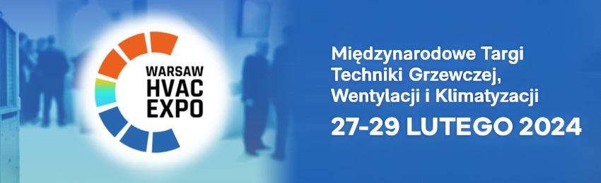 Zapraszamy na Warsaw HVAC Expo! Zapraszamy na Warsaw HVAC Expo!